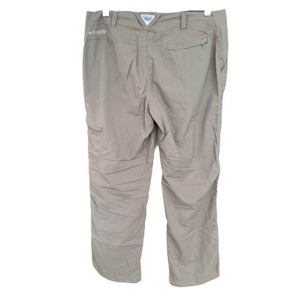 Columbia PFG Lightweight Aruba Roll-Up Pants Size 6 Regular  Hiking Fishing GUC - Picture 4 of 11
